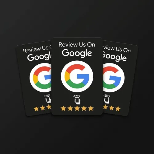 Cartão NFC AVALIAÇÃO GOOGLE