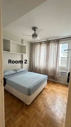 Alugo quartos em Ipanema, condomínio com porteira 24hs super seguro próximo da Lagoa !