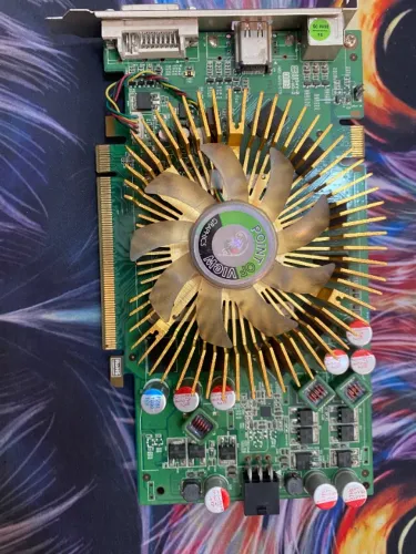 PLACA DE VIDEO GF 9600 DDR3 1GB FUNCIONANDO 100%