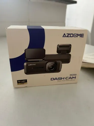 Câmera Automotiva Dash Cam WiFi Mini M200, Gravação FHD 1080P