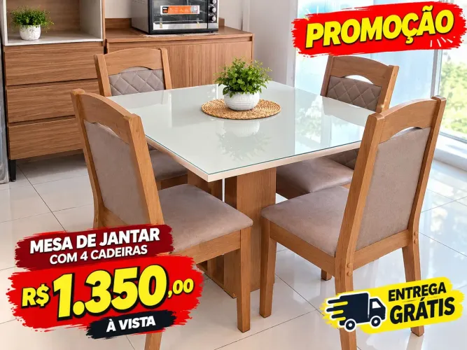 Esquenta Black, Mesa perfeita para sua sala de jantar