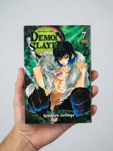 Mangá Demon Slayer (Kimetsu no Yaiba) - Volume 7 - Ótimo Estado