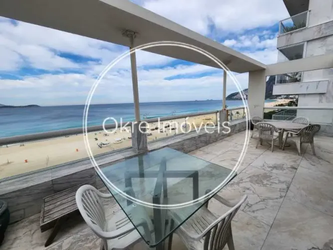 Cobertura Linear à venda na Vieira Souto 4 quartos 1 vaga 215m²