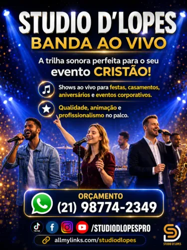 BANDA AO VIVO | STUDIO D'LOPES 