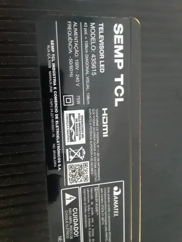 TV TCL 43S615