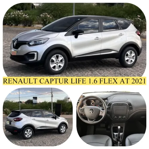 Renault Captur Life 1.6 16V Flex 5P Aut. 2021