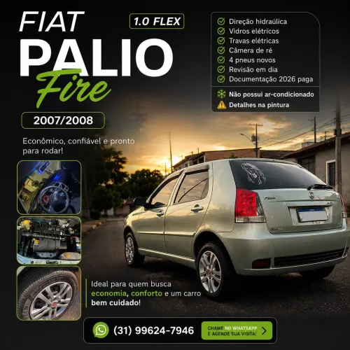 Fiat Palio Celebration 1.0 Fire Flex 8V 4P 2008