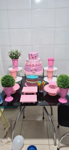 Decoração Aniversário Rosa 