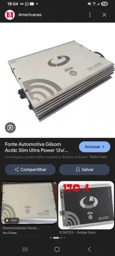 Fonte automotiva Gilson