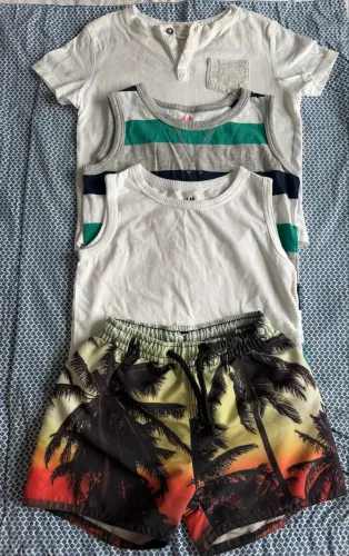Lote 4 Peças menino - 2 anos (Zara e H&M)