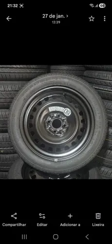Step fino (temporário) Fiat Pulse aro 16