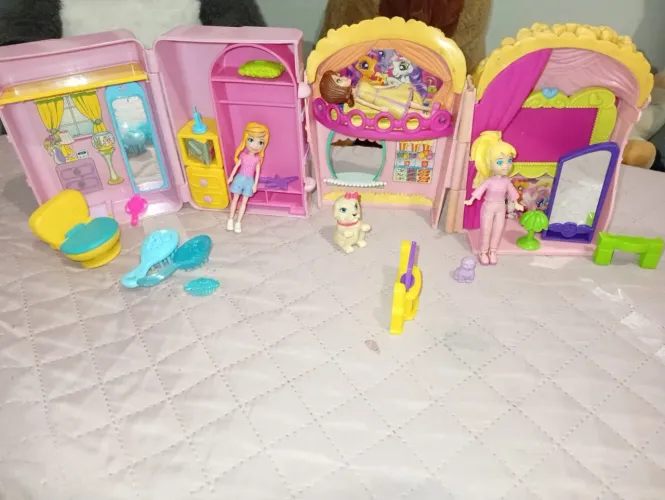 Lote duas casinhas maleta 