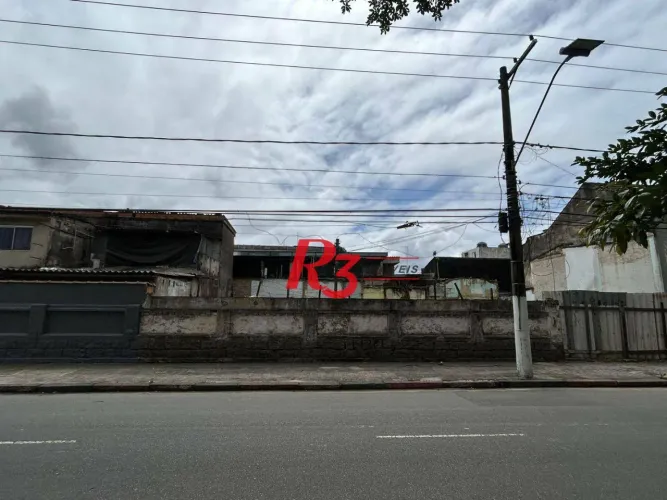 Terreno à venda, 371 m² por R$ 1.880.000,00 - Macuco - Santos/SP