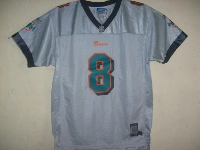 Jersey Nfl Futebol Americano Reebok Dolphins Swingman Tamanho M 72cm x 52cm
