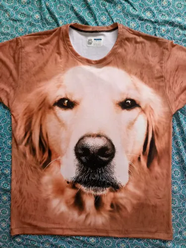 Camiseta Golden Retriever. Tam G