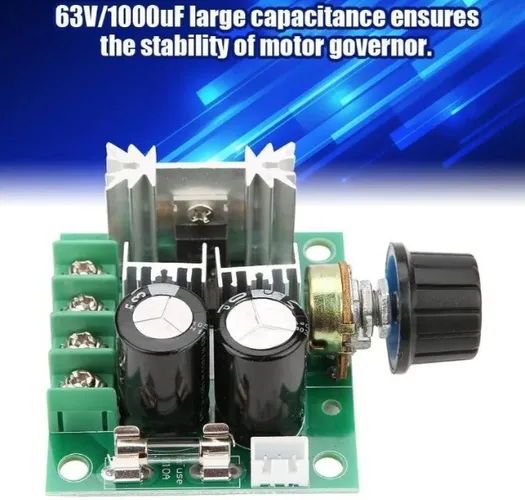 Controlador Pwm 010547 12v A 40v 10a Motor Dc  Arduino Automação Robotica COD-AM350 