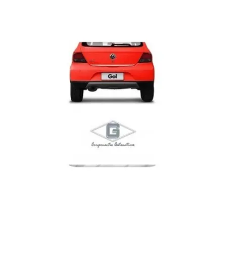 Friso Tampa Porta Malas Gol Gv 5 2007 A 2009 Cromado