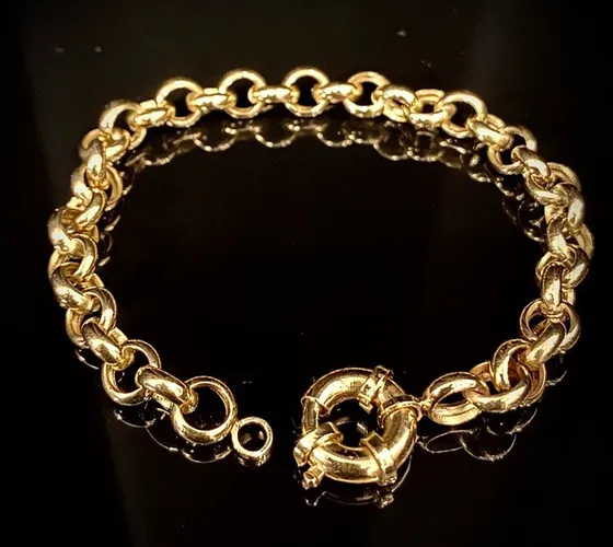 Pulseira em ouro 18k 10,3 gramas