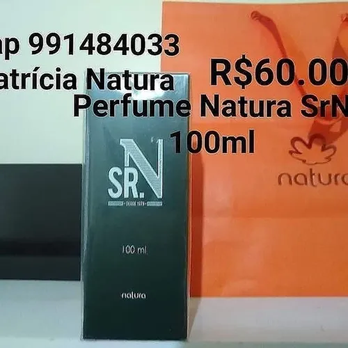 Natura perfume SRN 100ml 65.00 promoção