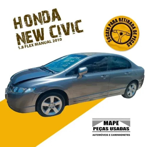 Sucata Honda New Civic 1.8 Flex Manual 2010