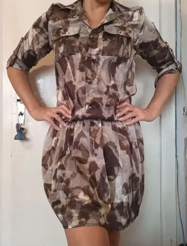 Vestido estampado M