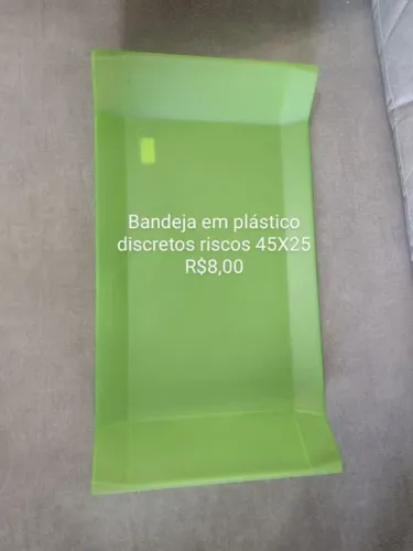Bandeja de plástico 