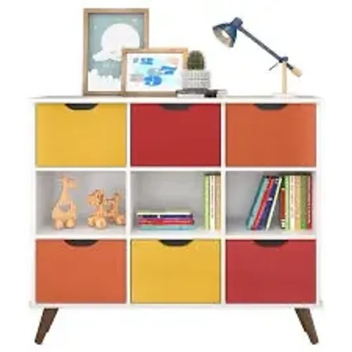 Nicho Organizador Colorido 6 Gavetas