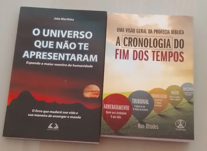 Kit 2 livros escatologia e astronomia