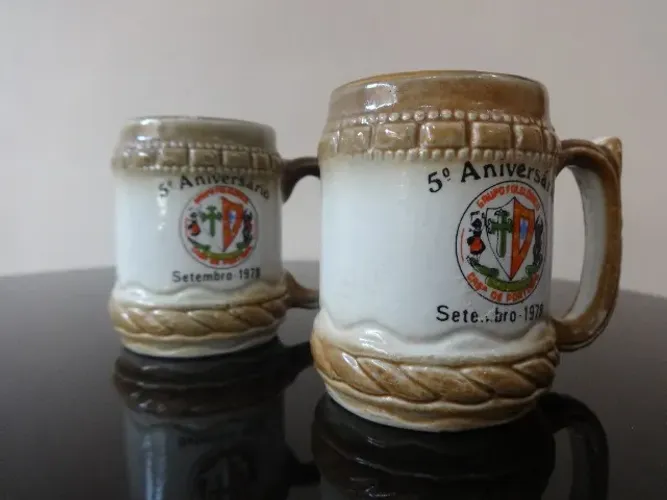 Canecas de chopp antigas lote com 2 peças
