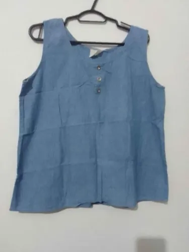 Blusa em algodão, Tam G 