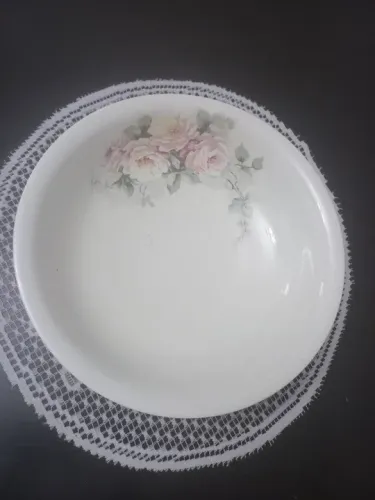 Bandeja antiga PORCELANA pintura artesanal 
