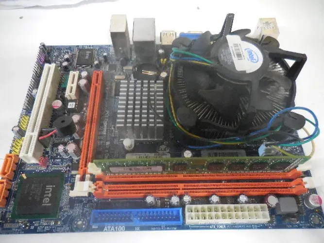 placa mãe dual core ddr3