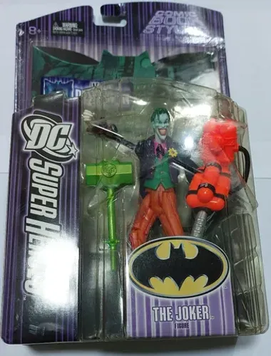 Coringa joker DC S3 lacrado Batman Mattel heroes marvel retirando 120