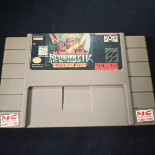 Romance of the Three Kingdoms IV: Wall of Fire - Super Nintendo