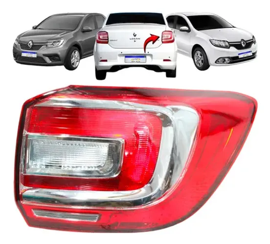 Lanterna Renault Logan 2014 2015 2016 2017 2018 A 2022 L.d