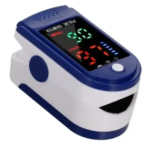 Oxímetro de pulso digital para medir a saturação de oxigênio no sangue
