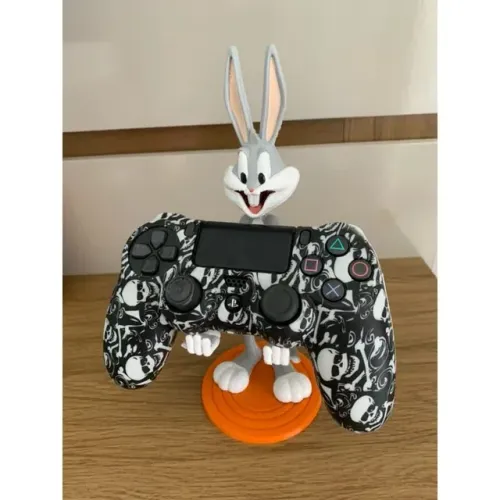 Suporte para manete PS4 - pernalonga dos looneytunes