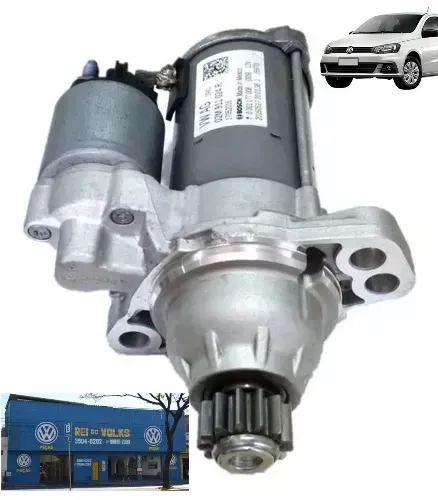 Motor de arranque Gol G7 1.0 12V 3 cilindros MPI