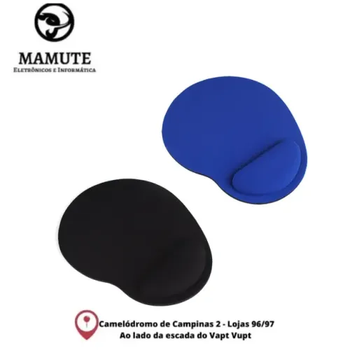 Mousepad com Apoio de Braço de Silicone