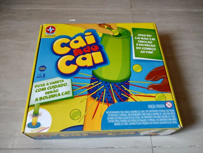 Jogo Tabuleiro - Cai Não Cai +3