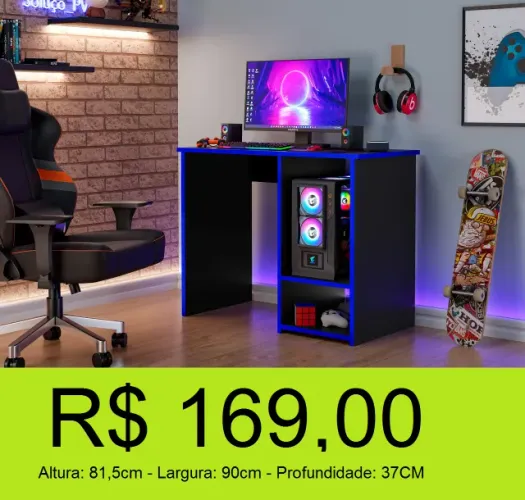Escrivaninha Gamer de qualidade