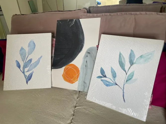 Kit de quadros decorativos