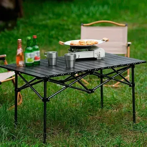 Mesa Dobrável Portátil Camping Suporta Até 80kg