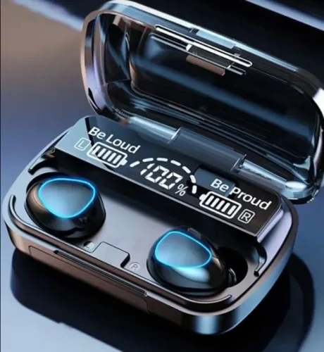 Fone de Ouvido sem Fio Acompanha case carregável, carregamento rápido!