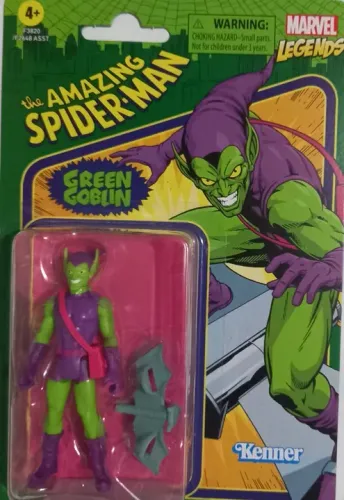 Action Figures The Amazing Spider Man - Green Goblin (Duende Verde) - Marvel Legends - Ken