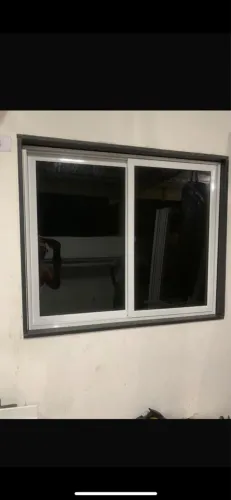 Janelas de Alumínio Branca 2 Folhas