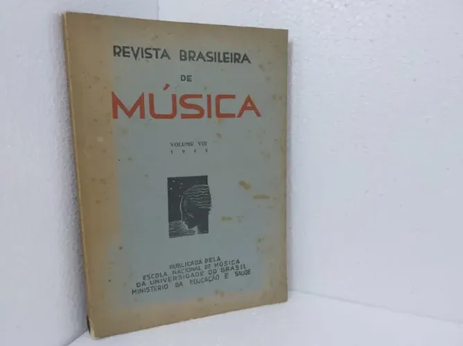 Revista Brasileira De Música Vol. 8, 9, 10 (década De 40)