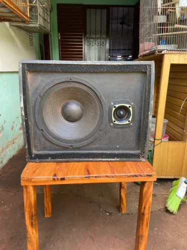 CAIXA PARA RETORNO COM TWITER E FALANTE DE 12 polegadas