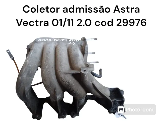 Coletor de admissão astra vectra 
