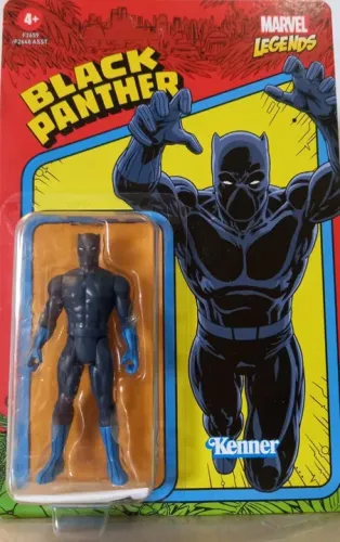 Action Figures Boneco Black Panther (Pantera Negra)- Marvel Legends - Kenner